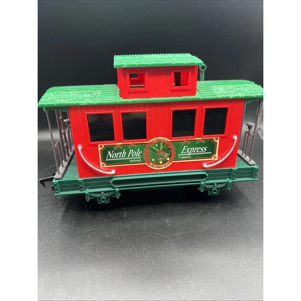 Eztec Christmas North Pole Express Lighted & Animated Caboose